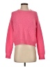 Alexander Wang Solid Pink Pullover Sweater Size S (estimated) - photo 1