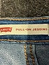 Levi's Solid Blue Jeans Size 10R - photo 3