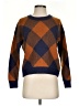 Madewell Argyle Brown Wool Pullover Sweater Size XS - photo 1