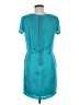 Rag & Bone 100% Polyester Solid Teal Casual Dress Size 6 - photo 2