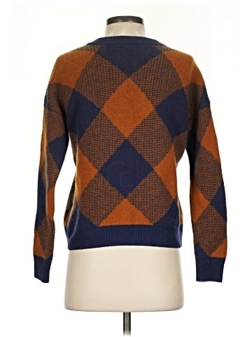 Madewell Mullen Pullover Sweater in Plaid (view 2)