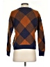 Madewell Argyle Brown Wool Pullover Sweater Size XS - photo 2