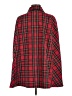 Trina Turk Plaid Red Coat Size Med - Lg - photo 2