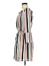 Dex 100% Polyester Stripes Pink Casual Dress Size M - photo 5