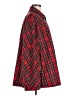 Trina Turk Plaid Red Coat Size Med - Lg - photo 4