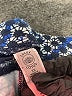 Lucky Lotus Print Blue Active Pants Size XS - photo 7