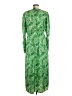 Topshop 100% Polyester Green Casual Dress Size 8 - photo 2