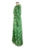 Topshop 100% Polyester Green Casual Dress Size 8 - photo 5