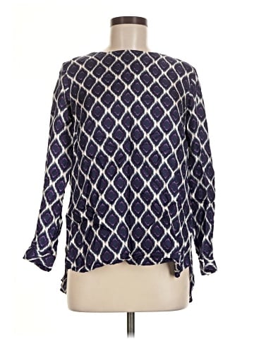 Elizabeth McKay 3/4 Sleeve Silk Top (view 1)