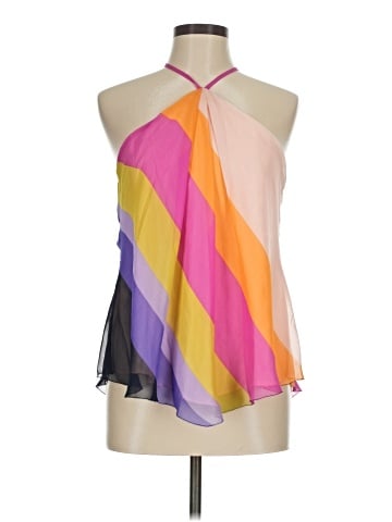 Trina Turk Sleeveless Silk Top (view 1)