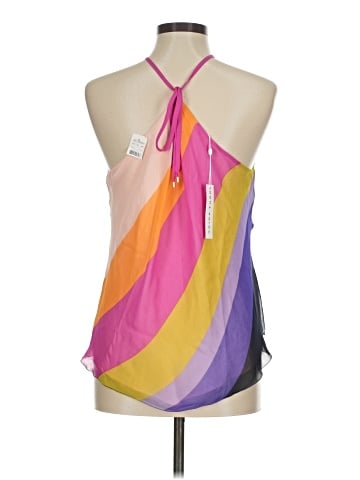 Trina Turk Sleeveless Silk Top (view 2)