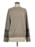 Halogen Graphic Gray Pullover Sweater Size L - photo 1