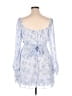 Thirty/Thirty 100% Polyester Blue Cocktail Dress Size XL - photo 2