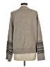 Halogen Graphic Gray Pullover Sweater Size L - photo 2