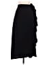 Lindex 100% Polyester Solid Black Formal Skirt Size S - photo 1