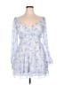 Thirty/Thirty 100% Polyester Blue Cocktail Dress Size XL - photo 1