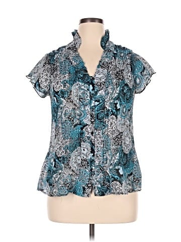 DressBarn Short Sleeve Blouse (view 1)