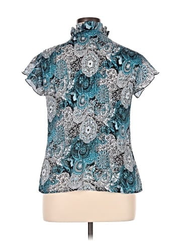 DressBarn Short Sleeve Blouse (view 2)