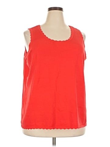 Isaac Mizrahi LIVE! Sleeveless T-Shirt (view 1)