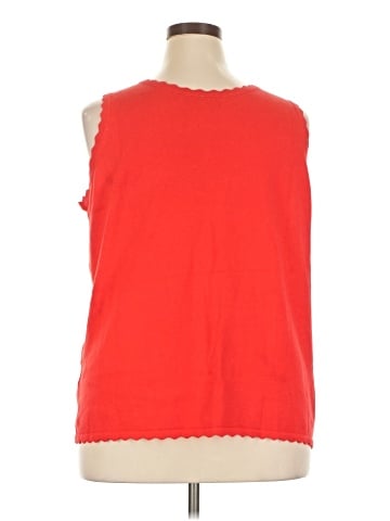 Isaac Mizrahi LIVE! Sleeveless T-Shirt (view 2)