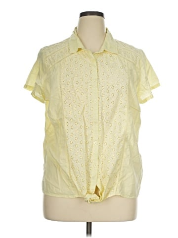 DressBarn Short Sleeve Blouse (view 1)