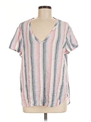 Cloth & Stone Short Sleeve Blouse (view 1)