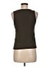 CeCe Brown Sleeveless T-Shirt Size M - photo 2