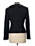 Giorgio Sant'Angelo 100% Polyester Solid Black Blazer Size 10 - photo 2