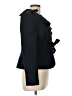 Giorgio Sant'Angelo 100% Polyester Solid Black Blazer Size 10 - photo 4