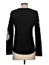 Chico's Floral Black Pullover Sweater Size S - photo 2