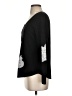 Chico's Floral Black Pullover Sweater Size S - photo 5