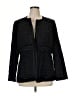 Sigrid Olsen 100% Acetate Tweed Black Blazer Size 14 - photo 1