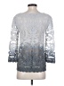 Meadow Rue Silver 3/4 Sleeve Top Size XS - photo 2