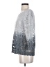Meadow Rue Silver 3/4 Sleeve Top Size XS - photo 5