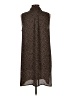 Context 100% Polyester Animal Print Brown Casual Dress Size L - photo 2