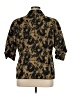 Coldwater Creek 100% Polyester Graphic Gold Blazer Size 14 - photo 2
