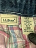 L.L.Bean 100% Cotton Blue Jeans Size 6X - 7 - photo 3