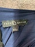 Fred David 100% Polyester Blue 3/4 Sleeve Blouse Size L - photo 7