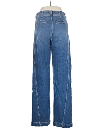 Madewell Tapered Denim Trousers in Calvert Wash (view 2)