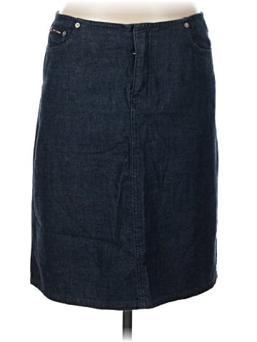 DKNY Jeans Denim Skirt (view 1)