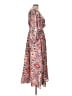 TCEC 100% Polyester Paisley Pink Casual Dress Size L - photo 4