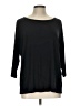 Cable & Gauge Black 3/4 Sleeve Top Size L - photo 1