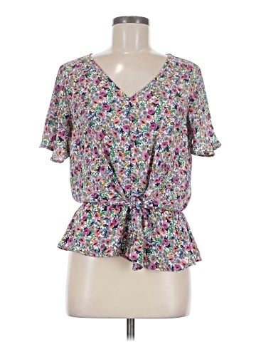 Sienna Sky Short Sleeve Blouse (view 1)
