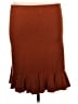 Express Solid Brown Casual Skirt Size XL - photo 2