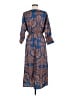 Unbranded Paisley Blue Casual Dress Size M - photo 2