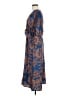 Unbranded Paisley Blue Casual Dress Size M - photo 5