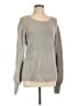 Marled by Reunited Metallic Silver Pullover Sweater Size L - photo 1