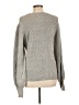 Marled by Reunited Metallic Silver Pullover Sweater Size L - photo 2