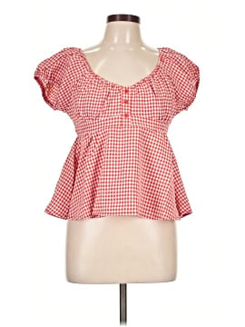Double Zero Short Sleeve Blouse