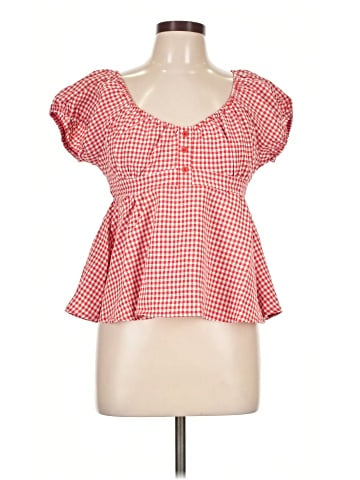 Double Zero Short Sleeve Blouse (view 1)